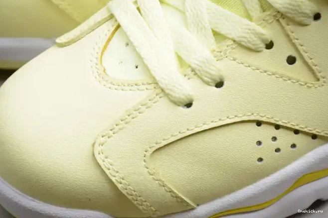 One Kick 6 Air 543390-800 Floral Dynamic Yellow Retro (GS) Jordan 0628